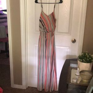 Striped Maxi Dress
